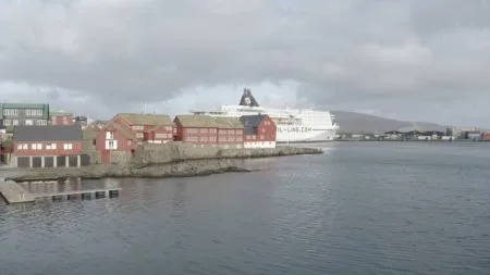 Norröna in Tórshavn - (Video) - (Spring)