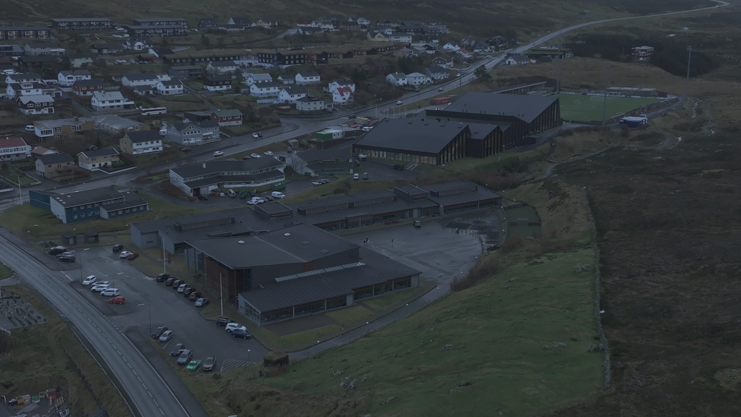 Runavík (Runavík Municipality) - (Winter) - (Video)