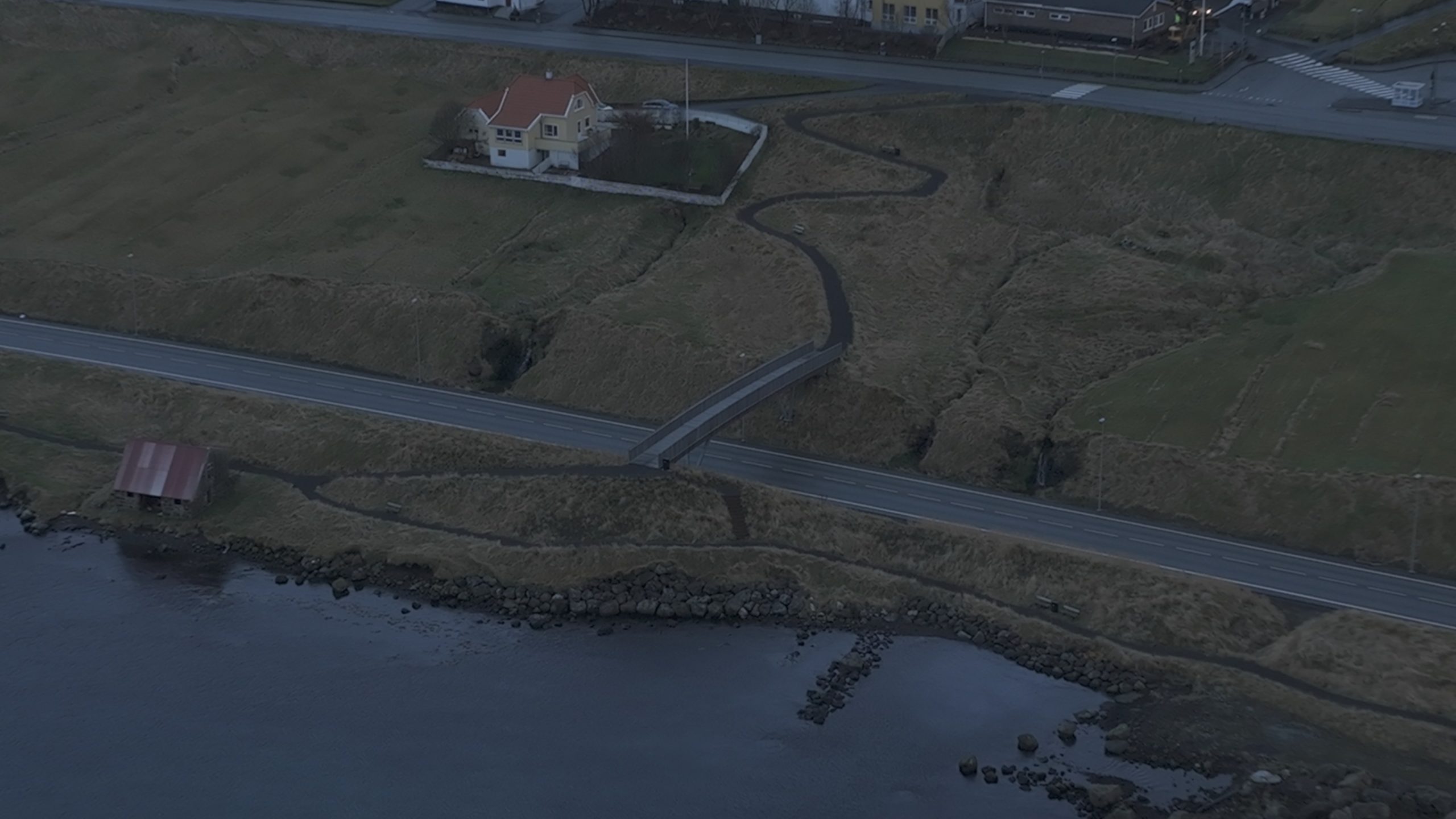 Heimistovubrúgvin (Runavík Municipality) - (Winter) - (Video)