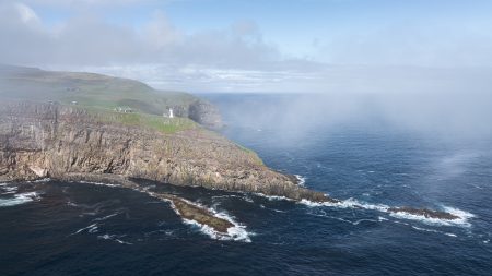 Akraberg, Suðuroy - (Photo) - (Summer)